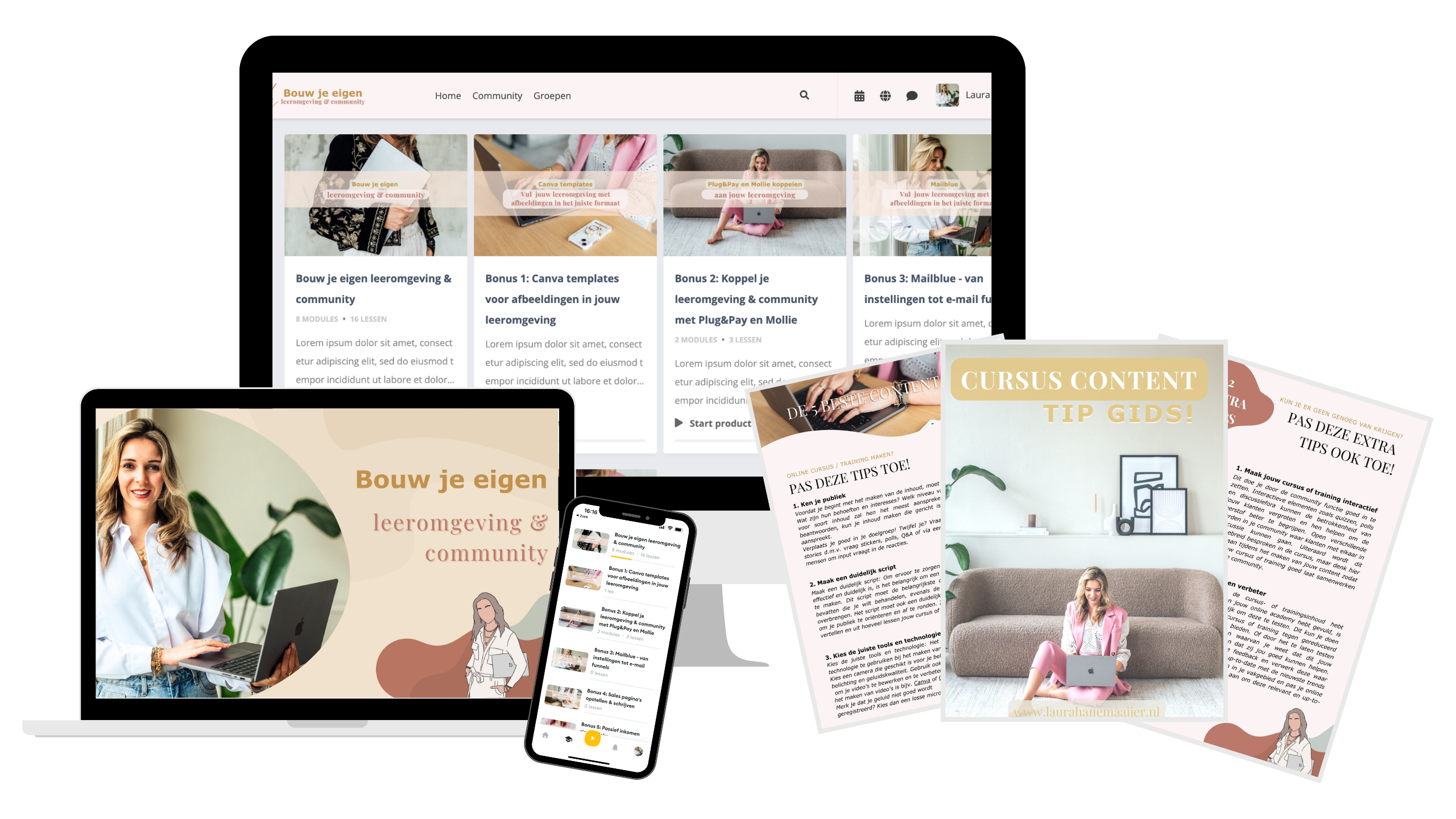 Bouw je eigen online leeromgeving & community Bouw je eigen online leeromgeving & community